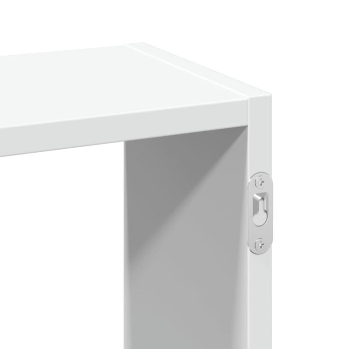 Raft de perete, alb, 159x18x66 cm, lemn prelucrat - WALTI WALTI