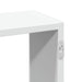 Raft de perete, alb, 159x18x66 cm, lemn prelucrat - WALTI WALTI