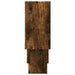 Raft de perete, stejar fumuriu, 159x18x66 cm, lemn compozit - WALTI WALTI