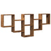 Raft de perete, lemn vechi, 159x18x66 cm, lemn prelucrat - WALTI WALTI
