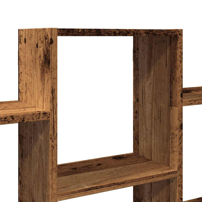 Raft de perete, lemn vechi, 159x18x66 cm, lemn prelucrat - WALTI WALTI
