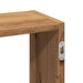 Raft de perete, lemn artizanal, 159x18x66 cm, lemn prelucrat - WALTI WALTI