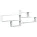 Raft de perete, alb, 167,5x18x68 cm, lemn prelucrat - WALTI WALTI