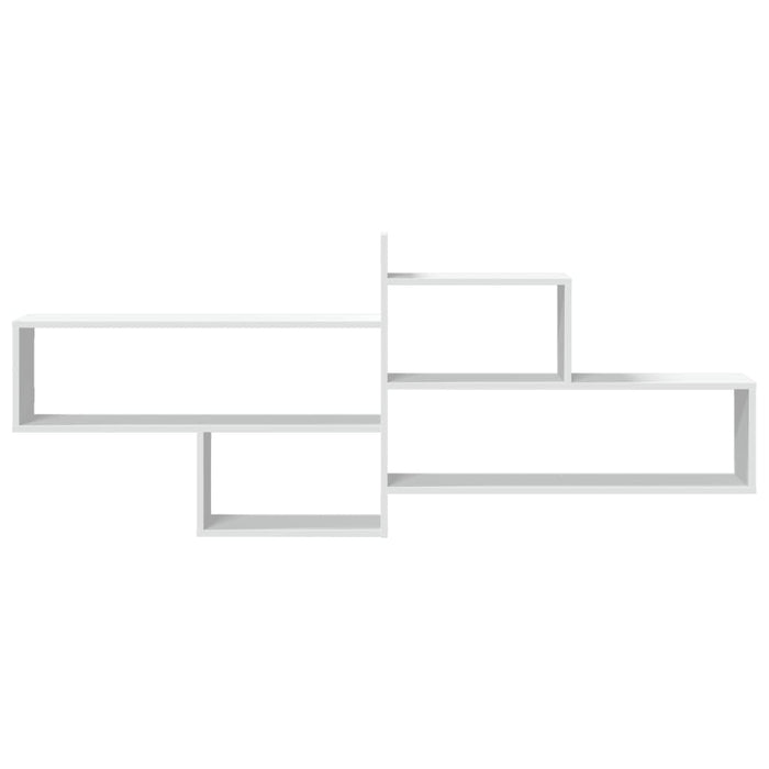Raft de perete, alb, 167,5x18x68 cm, lemn prelucrat - WALTI WALTI