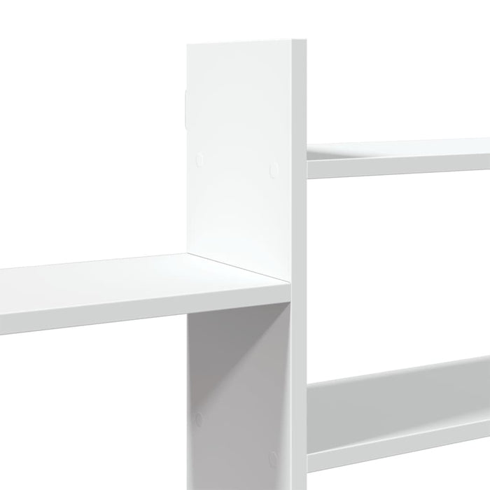 Raft de perete, alb, 167,5x18x68 cm, lemn prelucrat - WALTI WALTI