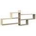Raft de perete, stejar sonoma, 167,5x18x68 cm, lemn prelucrat - WALTI WALTI