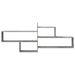 Raft de perete, gri beton, 167,5x18x68 cm, lemn prelucrat - WALTI WALTI
