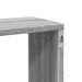 Raft de perete, gri sonoma, 167,5x18x68 cm, lemn prelucrat - WALTI WALTI