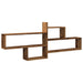 Raft de perete, lemn vechi, 167,5x18x68 cm, lemn prelucrat - WALTI WALTI