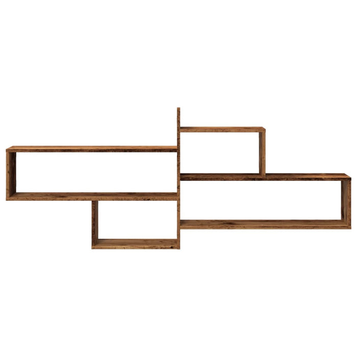 Raft de perete, lemn vechi, 167,5x18x68 cm, lemn prelucrat - WALTI WALTI