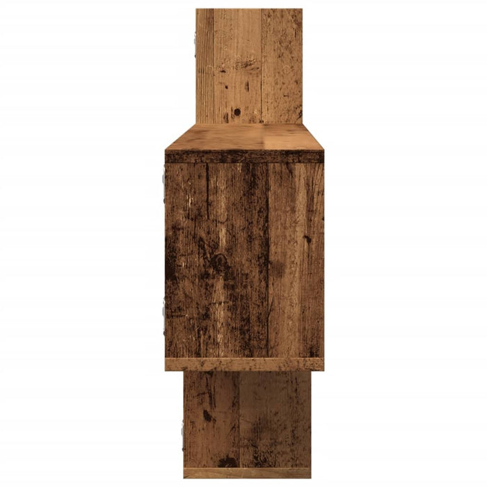 Raft de perete, lemn vechi, 167,5x18x68 cm, lemn prelucrat - WALTI WALTI