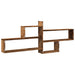 Raft de perete, lemn vechi, 167,5x18x68 cm, lemn prelucrat - WALTI WALTI