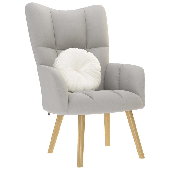 Scaun de relaxare Cloud Grey Fabric WALTI