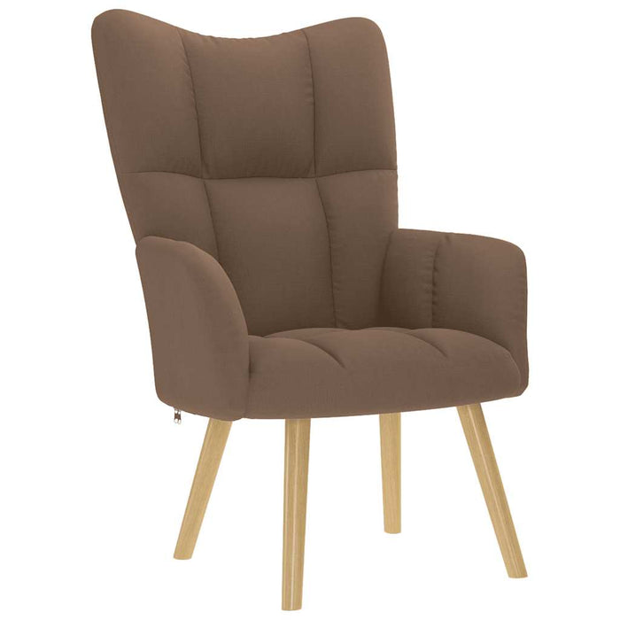 Scaun de relaxare, maro, material textil - WALTI WALTI