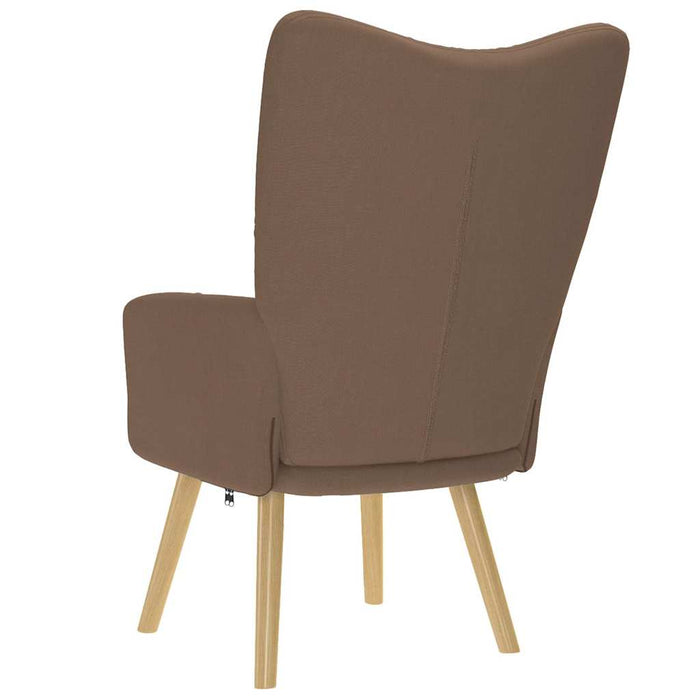 Scaun de relaxare, maro, material textil - WALTI WALTI