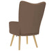Scaun de relaxare, maro, material textil - WALTI WALTI