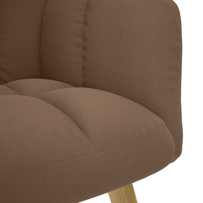Scaun de relaxare, maro, material textil - WALTI WALTI