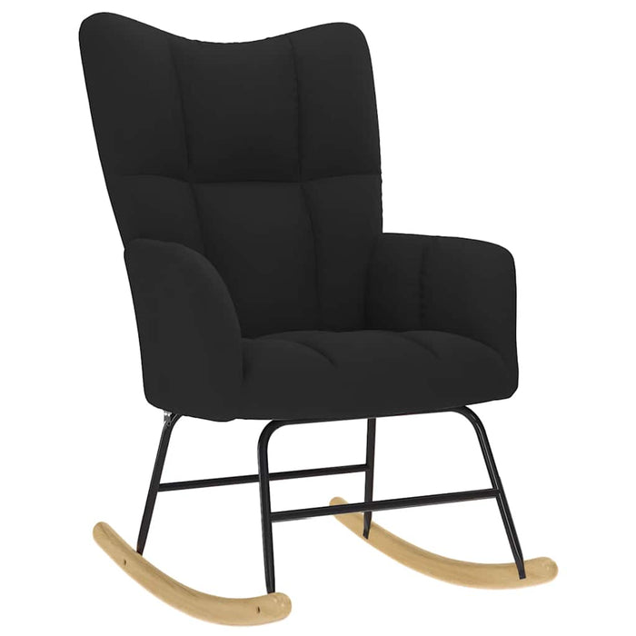 Scaun balansoar, negru, material textil - WALTI WALTI