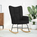 Scaun balansoar, negru, material textil - WALTI WALTI