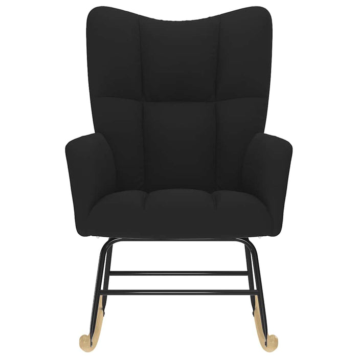 Scaun balansoar, negru, material textil - WALTI WALTI