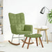 Scaun balansoar cu scaun catifea verde deschis - WALTI WALTI