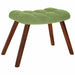 Scaun balansoar cu scaun catifea verde deschis - WALTI WALTI