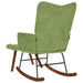 Scaun balansoar cu scaun catifea verde deschis - WALTI WALTI