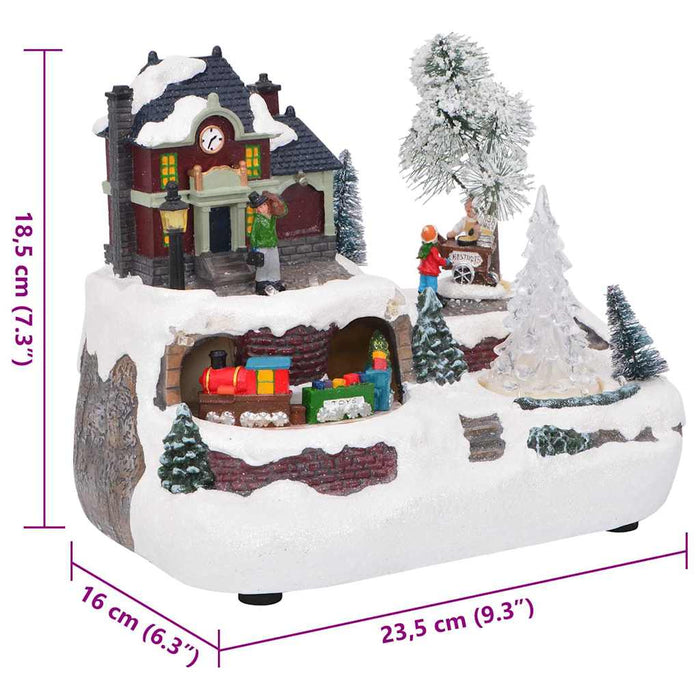 Decor de Crăciun pentru masă Multicolour 23,5 x 16 x 18,5 cm - WALTI WALTI