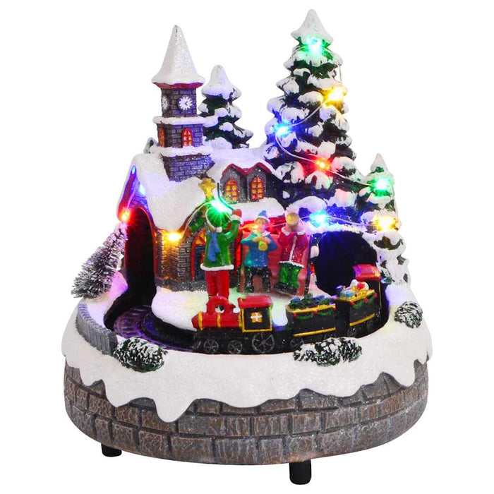 Decor de Crăciun pentru masă Multicolour 16 x 16 x 19 cm Rășină - WALTI WALTI
