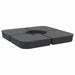 Set bază de umbrelă soare 4 piese pentru suport cruce 100 kg PP - WALTI WALTI