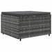Set mobilier de grădină cu perne, 5 piese, gri, poliratan - WALTI WALTI