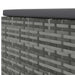 Set mobilier de grădină cu perne, 5 piese, gri, poliratan - WALTI WALTI
