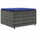 Set mobilier de grădină cu perne, 5 piese, gri, poliratan - WALTI WALTI