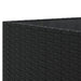 Set mobilier de grădină cu perne, 6 piese, negru, poliratan - WALTI WALTI