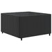 Set mobilier de grădină cu perne, 7 piese, negru, poliratan - WALTI WALTI