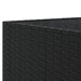 Set mobilier de grădină cu perne, 6 piese, negru, poliratan - WALTI WALTI