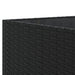 Set mobilier de grădină cu perne, 6 piese, negru, poliratan - WALTI WALTI