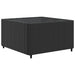 Set mobilier de grădină cu perne, 7 piese, negru, poliratan - WALTI WALTI