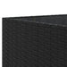 Set mobilier de grădină cu perne, 7 piese, negru, poliratan - WALTI WALTI