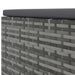 Set mobilier de grădină cu perne, 7 piese, gri, poliratan - WALTI WALTI