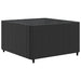Set mobilier de grădină cu perne, 7 piese, negru, poliratan - WALTI WALTI