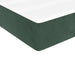 Saltea cu arcuri buzunar, fermitate medie, verde închis, 90x210x20 cm, catifea - WALTI WALTI