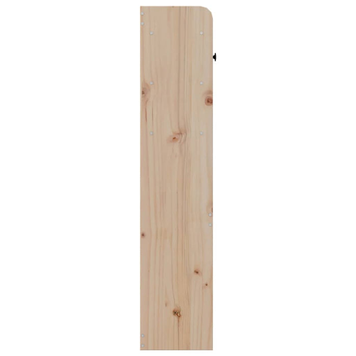 Tăblie de pat cu depozitare, 180 cm, lemn masiv de pin WALTI