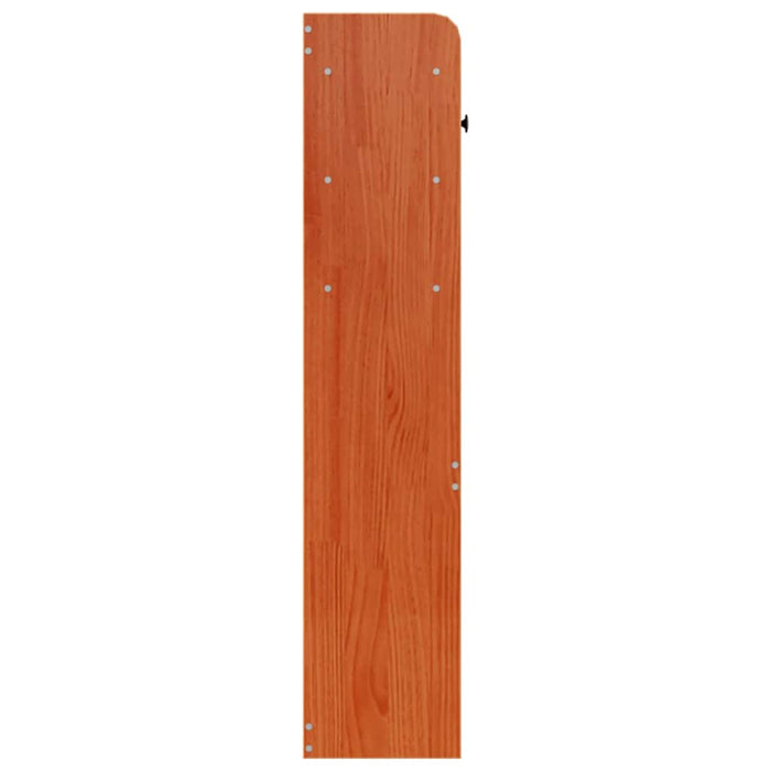 Tăblie de pat cu depozitare maro ceruit, 160 cm, lemn masiv pin - WALTI WALTI