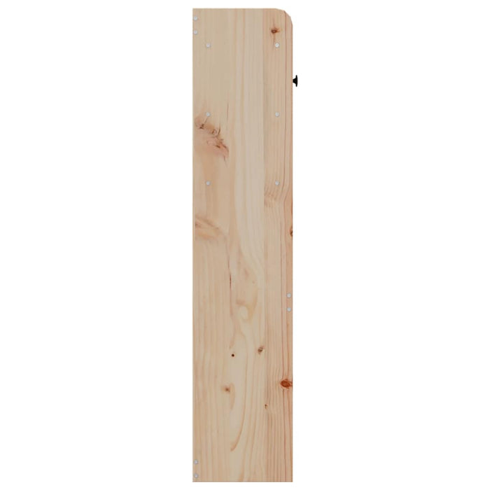 Tăblie de pat cu depozitare, 135 cm, lemn masiv de pin WALTI