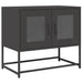 Dulap TV, negru, 68x39x60,5 cm, oțel laminat la rece - WALTI WALTI