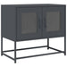 Dulap TV, antracit, 68x39x60,5 cm, oțel laminat la rece - WALTI WALTI