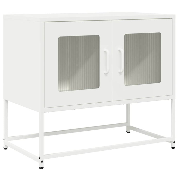 Dulap TV, alb, 68x39x60,5 cm, oțel laminat la rece - WALTI WALTI