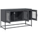 Dulap TV, antracit, 100,5x39x60,5 cm, oțel laminat la rece - WALTI WALTI