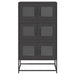 Dulap înalt, negru, 68x39x123 cm, oțel - WALTI WALTI